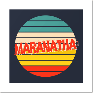 Maranatha Posters and Art